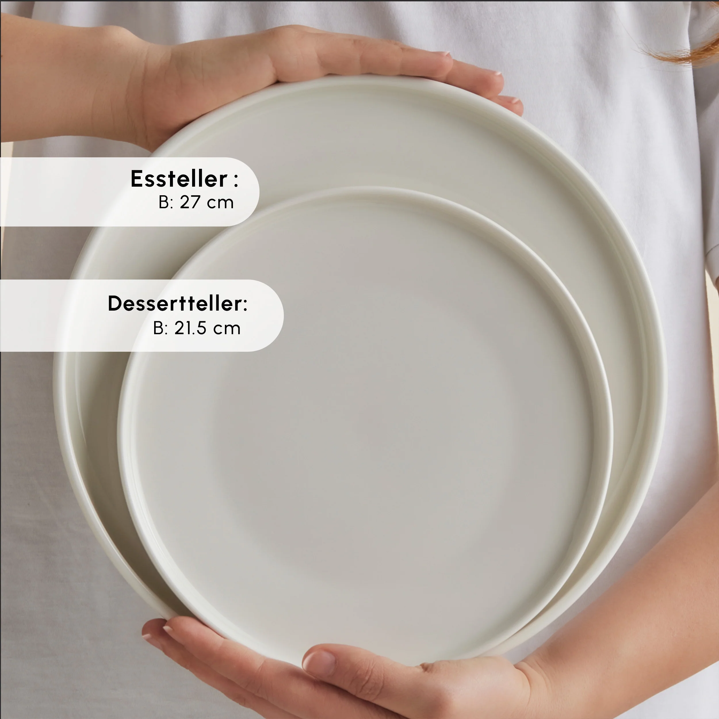 Karaca Stream Bone Felix XL Tafelservice 18-teilig für 6 Personen – Bild 7