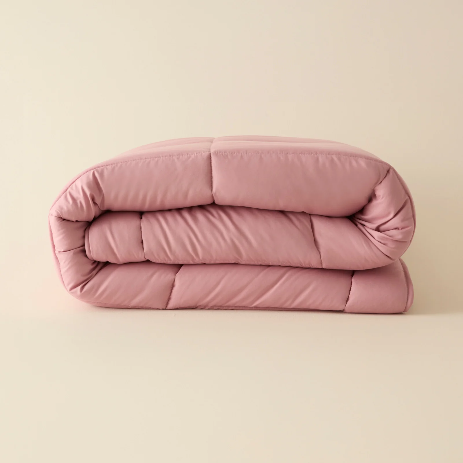 Karaca Double Face Bettdecke Pudra - Hellgrau 155X220 – Bild 6