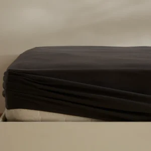 Karaca Home Jersey Spannbettlaken, 160x200+30 cm, Anthrazit