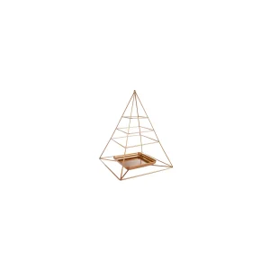 Karaca Home Piramit Dekorativer Teller 24 cm x 35 cm