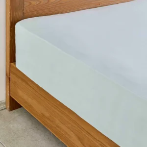 Karaca Home Jersey Spannbettlaken hellblau 120x200 cm + 30 cm Öko-Tex zertifiziert