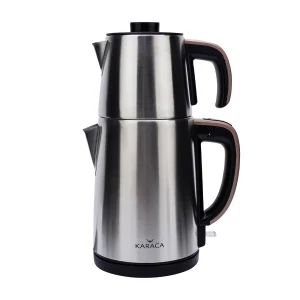 Karaca Dem Keyfi Teekanne und Wasserkocher Rosegold