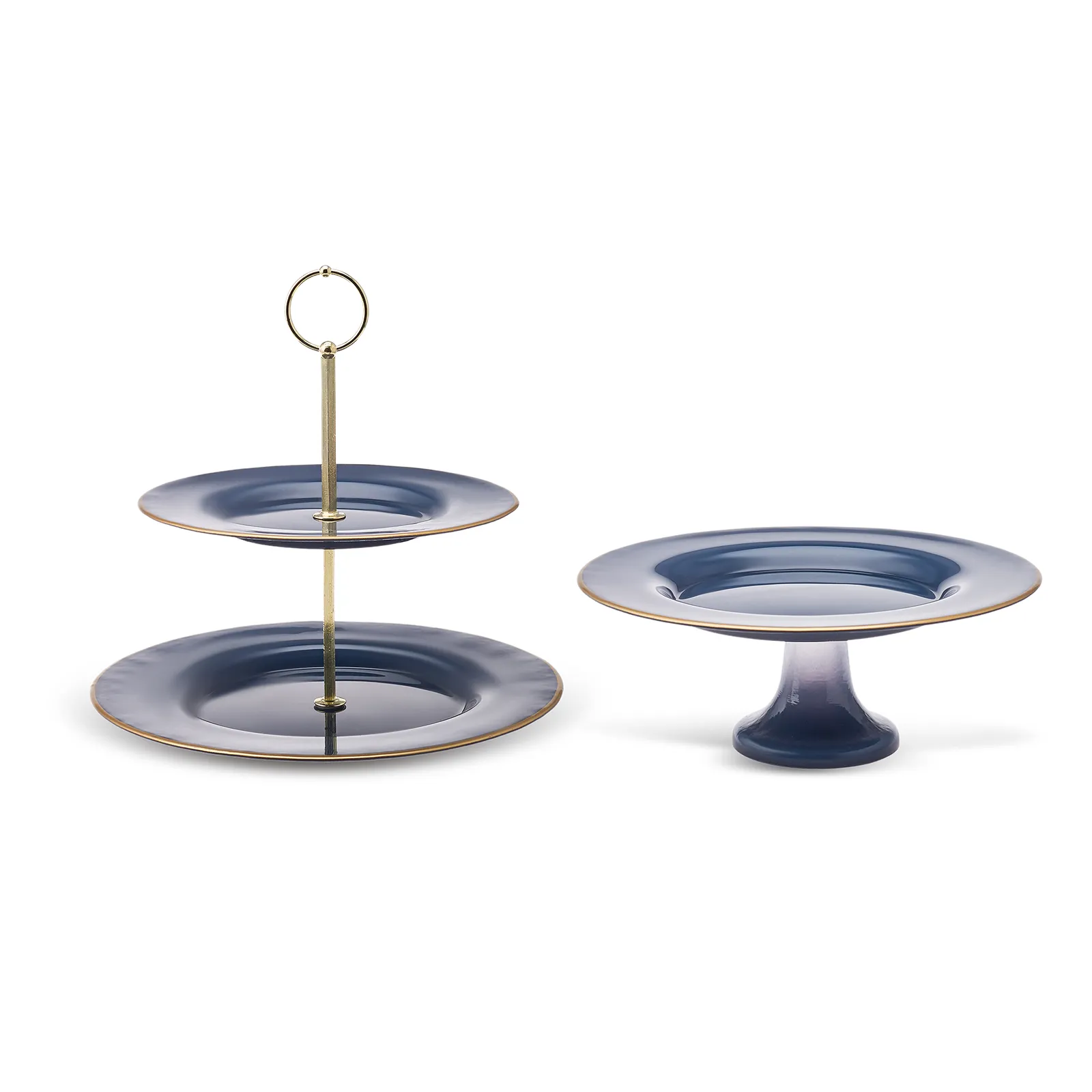 Karaca Retro Anthrazit Doppelgeschirr-Set – Bild 2