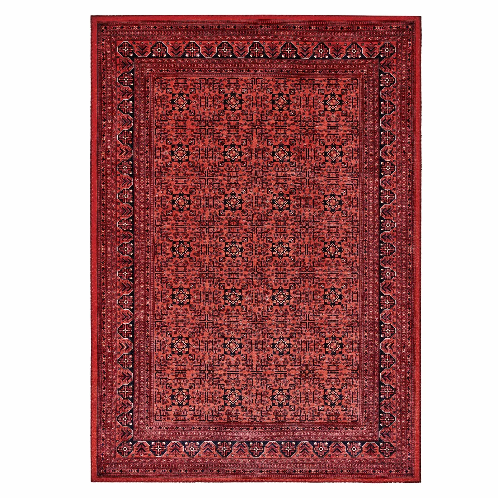 Kaşmir Halı Decorativ Art Türkmen Buhara Teppich 120x180 cm – Bild 2