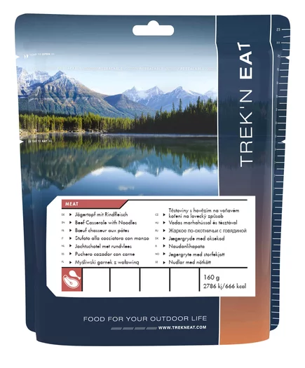 Trekn Eat Jägertopf mit Rindfleisch und Nudeln – Bild 2