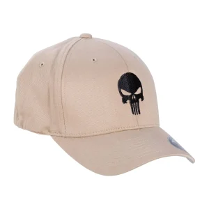 Cap Flexfit Punisher schwarz sand