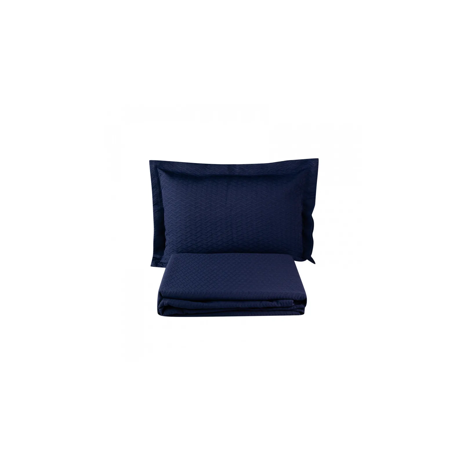 Karaca Home Charm Bold Navy Blau Bettdecken Set Einzeln – Bild 3