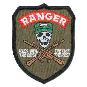Abzeichen US Textil Ranger mess with ...