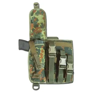 Oberschenkelholster P-8 flecktarn