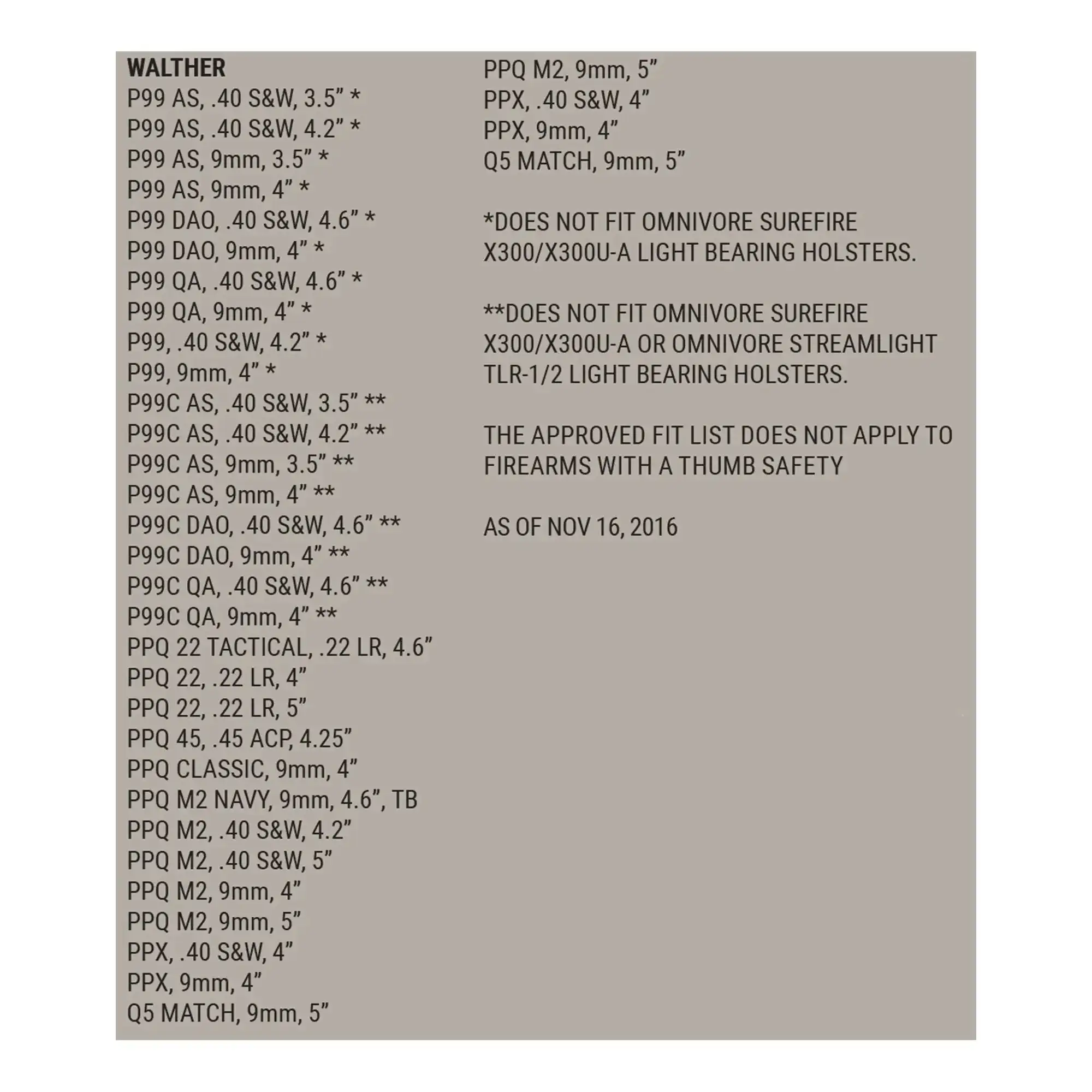 Holster Omnivore Multifit RH – Bild 7