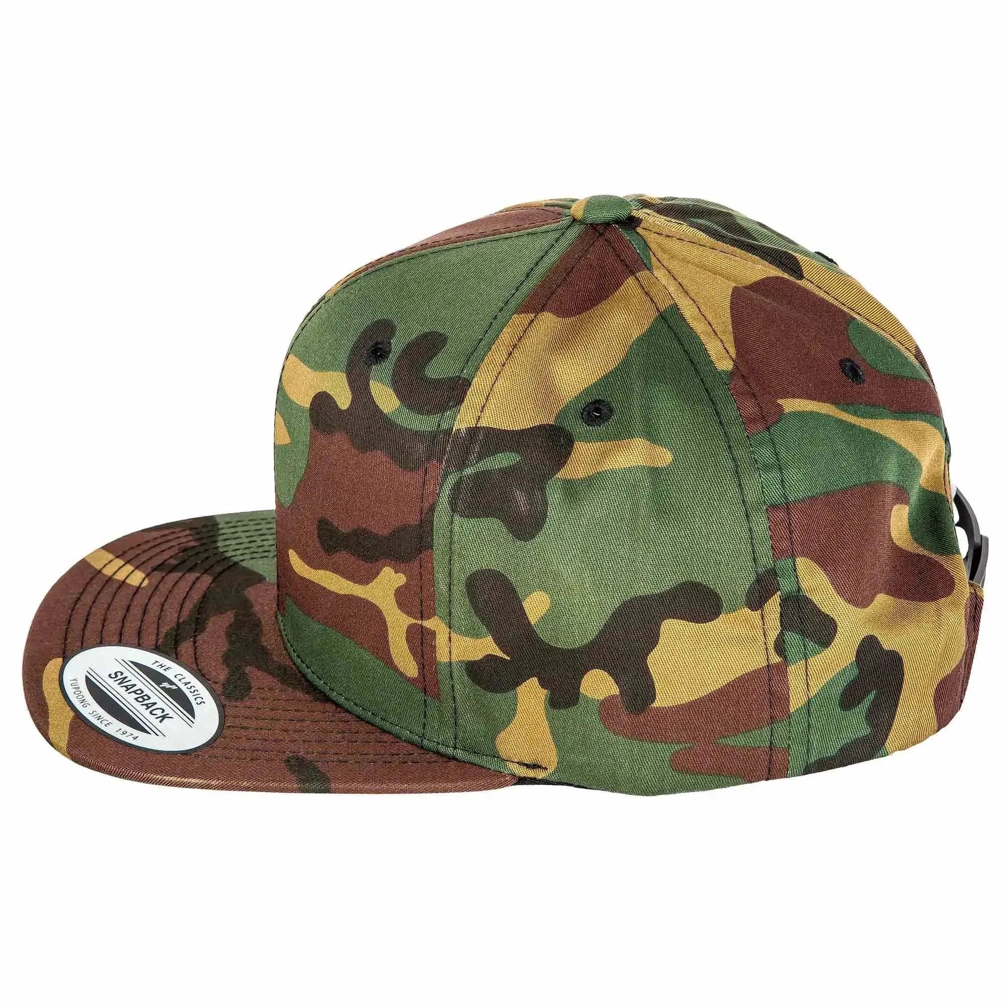 Cap Camo Classic Snapback woodland – Bild 2