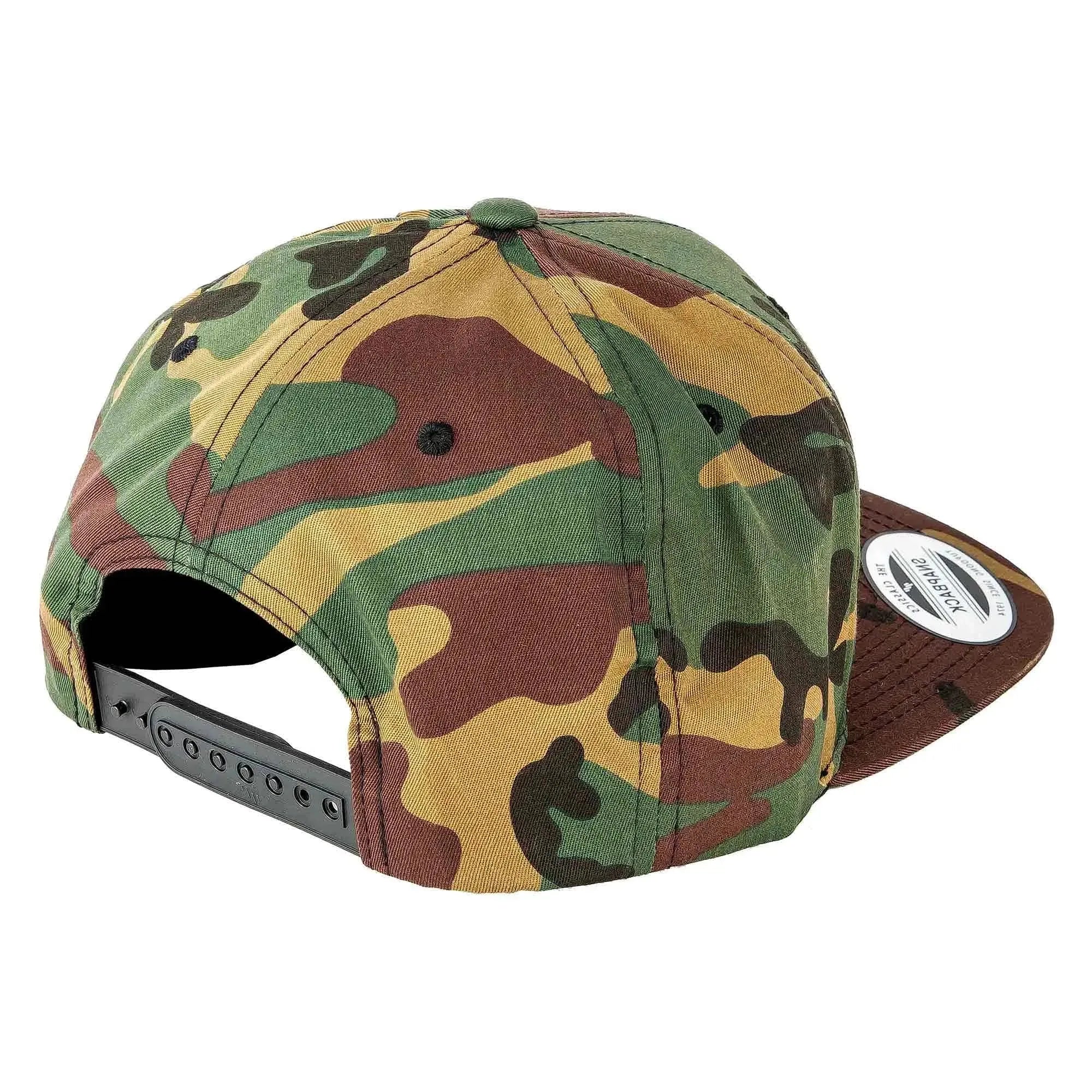 Cap Camo Classic Snapback woodland – Bild 4