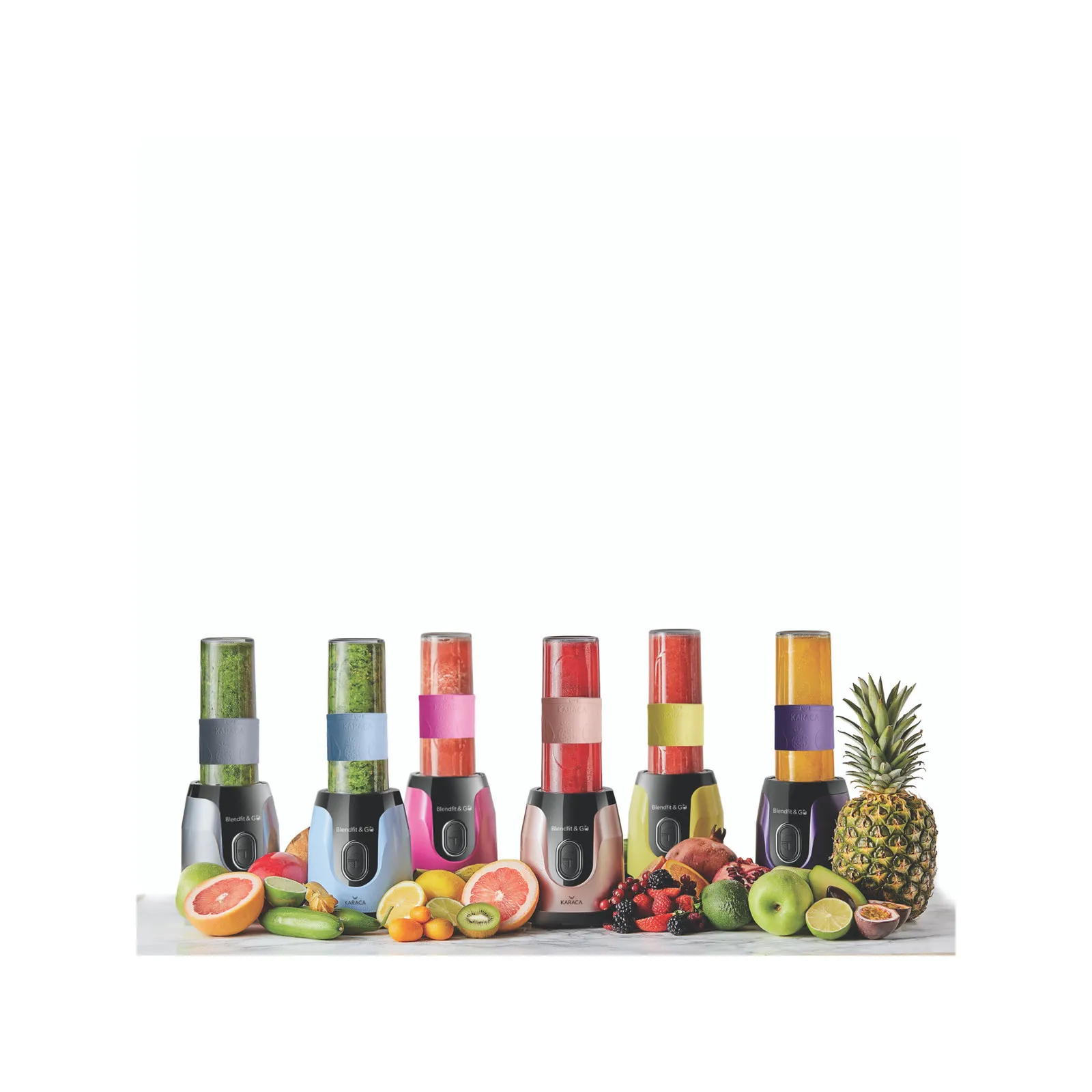 Karaca Blendfit Go Personal Smoothie Mixer Hellrosa – Bild 8