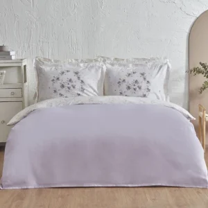 Karaca Home Nevra Sommer Set Doppelbett Pique Set Lila