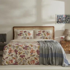 Karaca Home Piko Doppelbett Bettwäsche und Decken Set