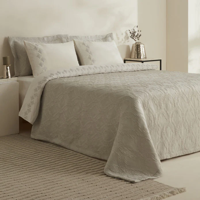 Karaca Home Ruby Doppelbett Duvet Set Grau – Bild 3