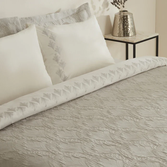 Karaca Home Ruby Doppelbett Duvet Set Grau – Bild 4