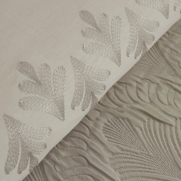 Karaca Home Ruby Doppelbett Duvet Set Grau – Bild 2