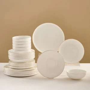 Karaca Stream Bone Belinda, 6 Personen, 24 teilig