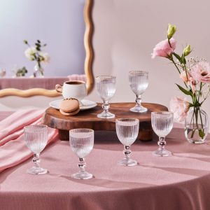 Karaca Rocco 6-Teilige Kaffeehausgläser Gold