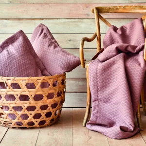 Karaca Home Charm Bold Helle Pflaume Doppeltes Bettbezugsset