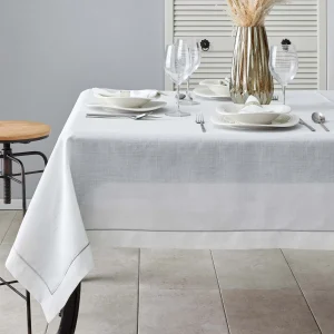 Karaca Home Linen Silber 13-teiliges Tischtuch-Set