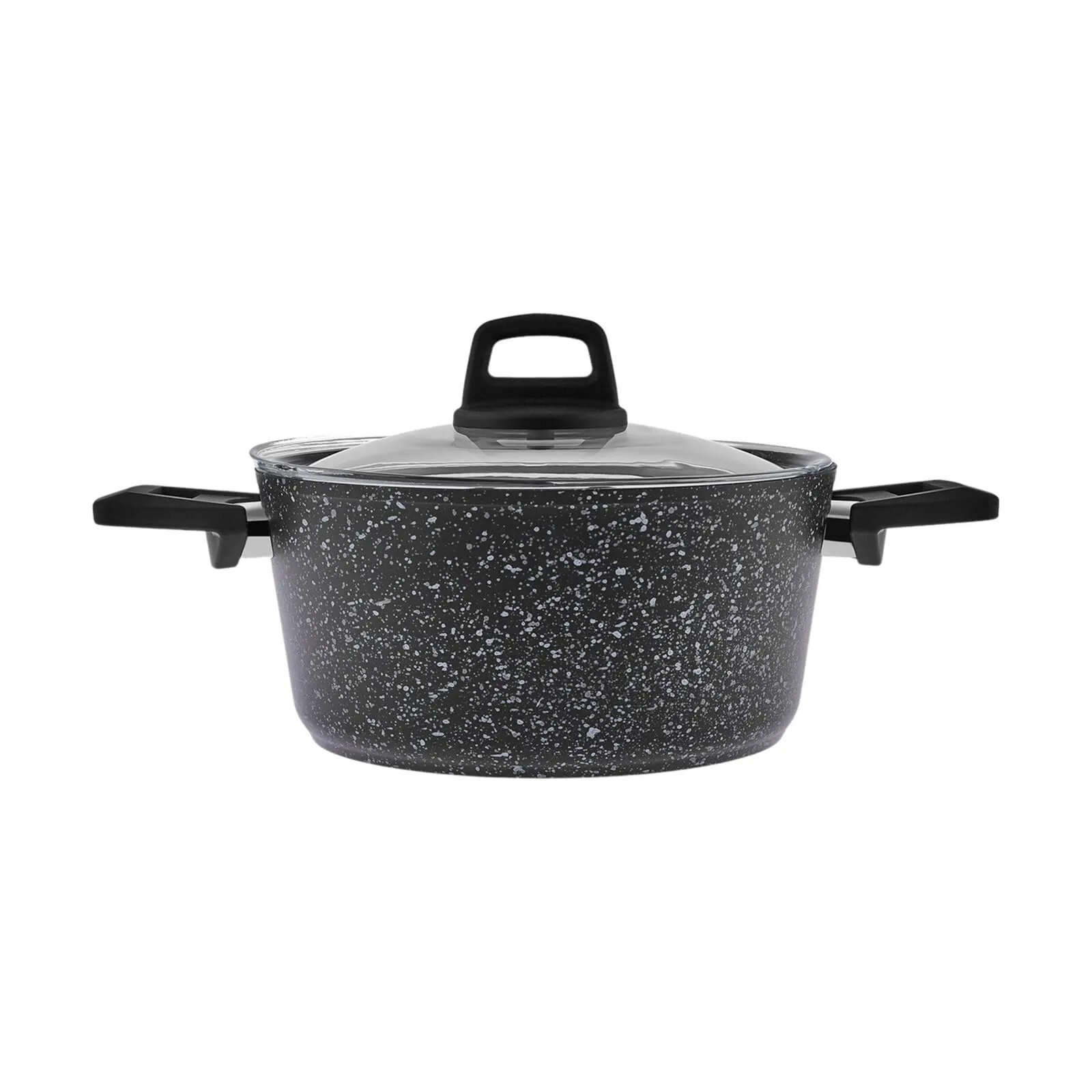 Karaca Bio Granit Eliz 10 Stück Kochgeschirr Set Schwarz – Bild 6