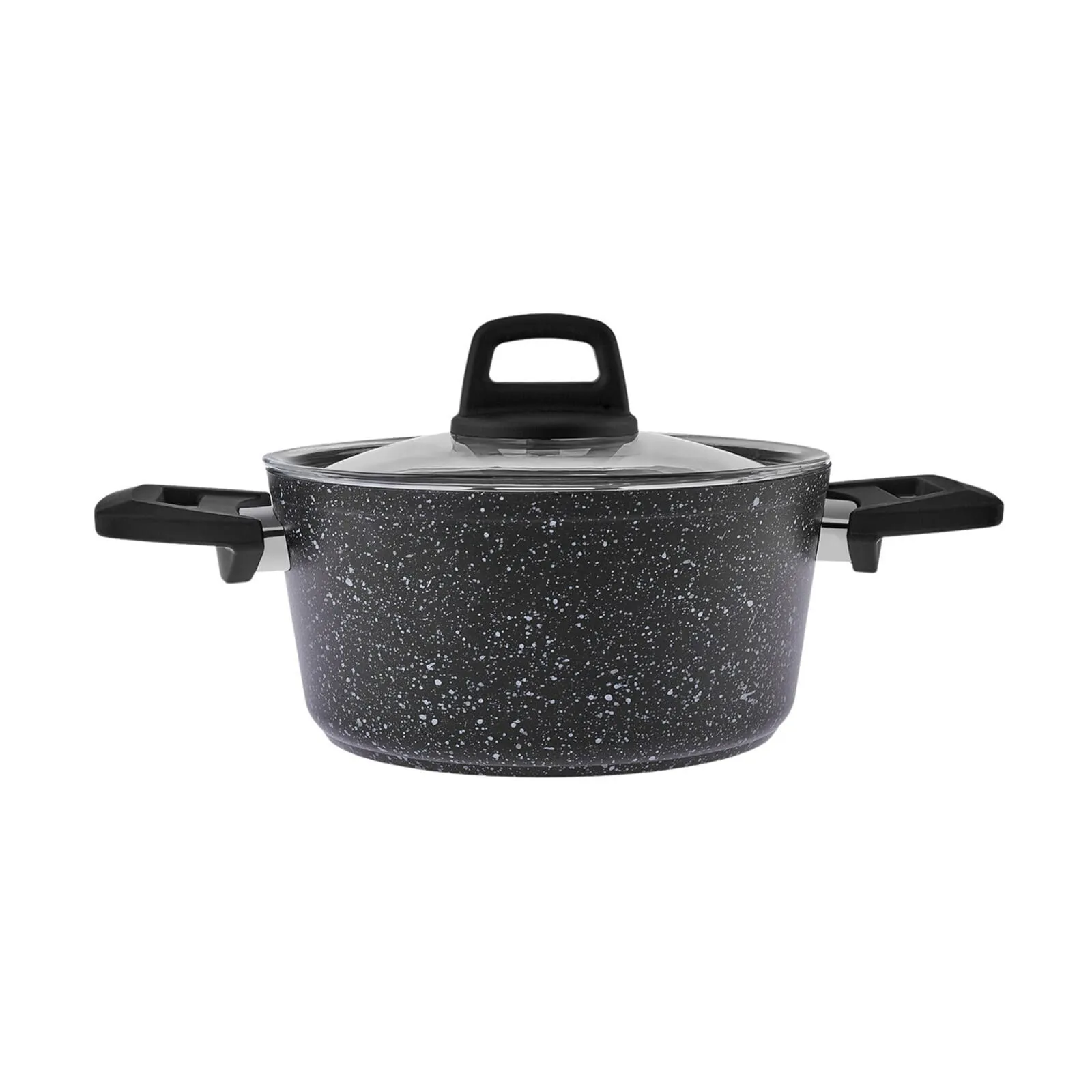 Karaca Bio Granit Eliz 10 Stück Kochgeschirr Set Schwarz – Bild 7