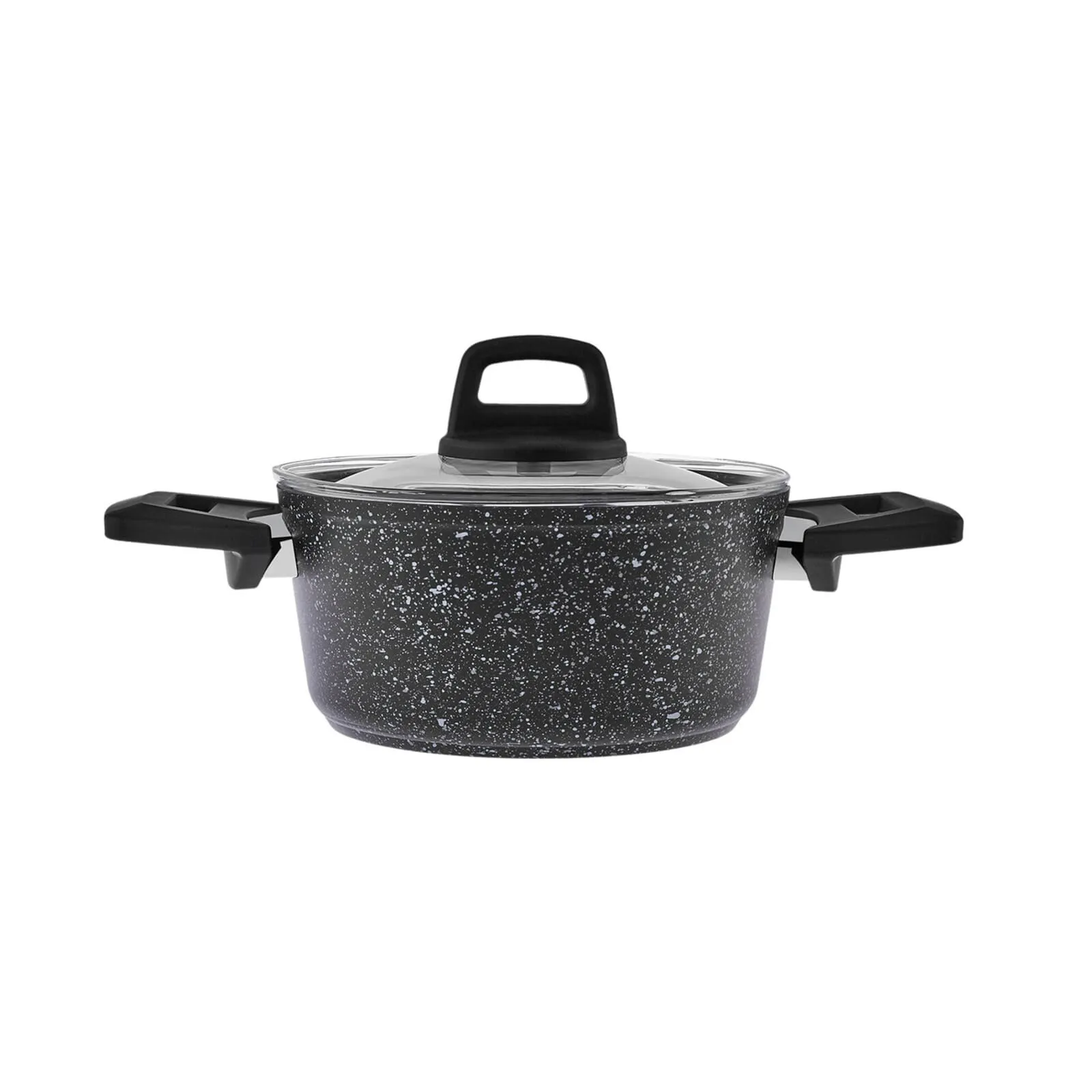 Karaca Bio Granit Eliz 10 Stück Kochgeschirr Set Schwarz – Bild 8