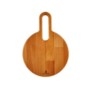 Karaca Urbanwood Rundes Schneidebrett Groß
