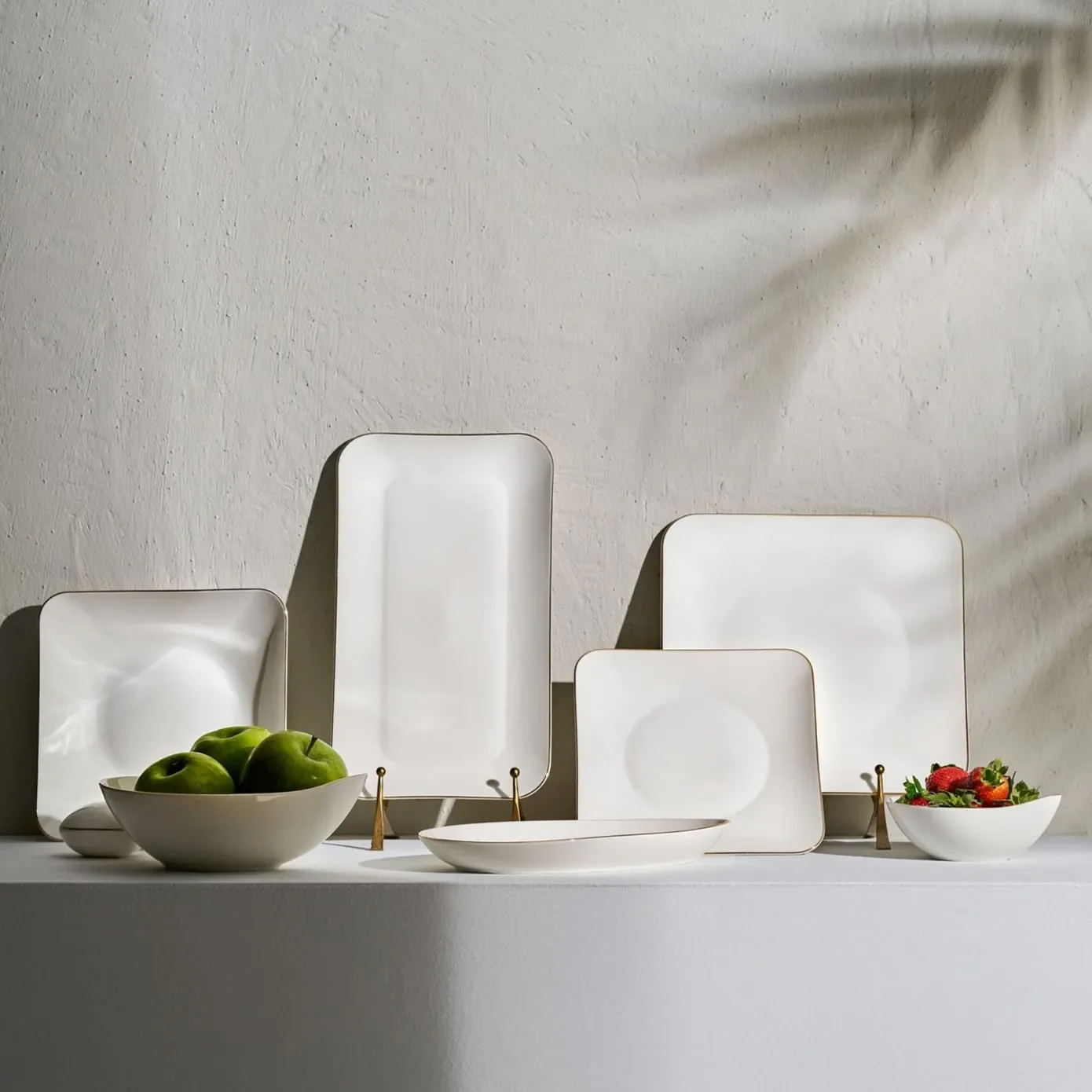 Karaca Elinor 30-teiliges Gold Geschirr Set für 6 Personen – Bild 3