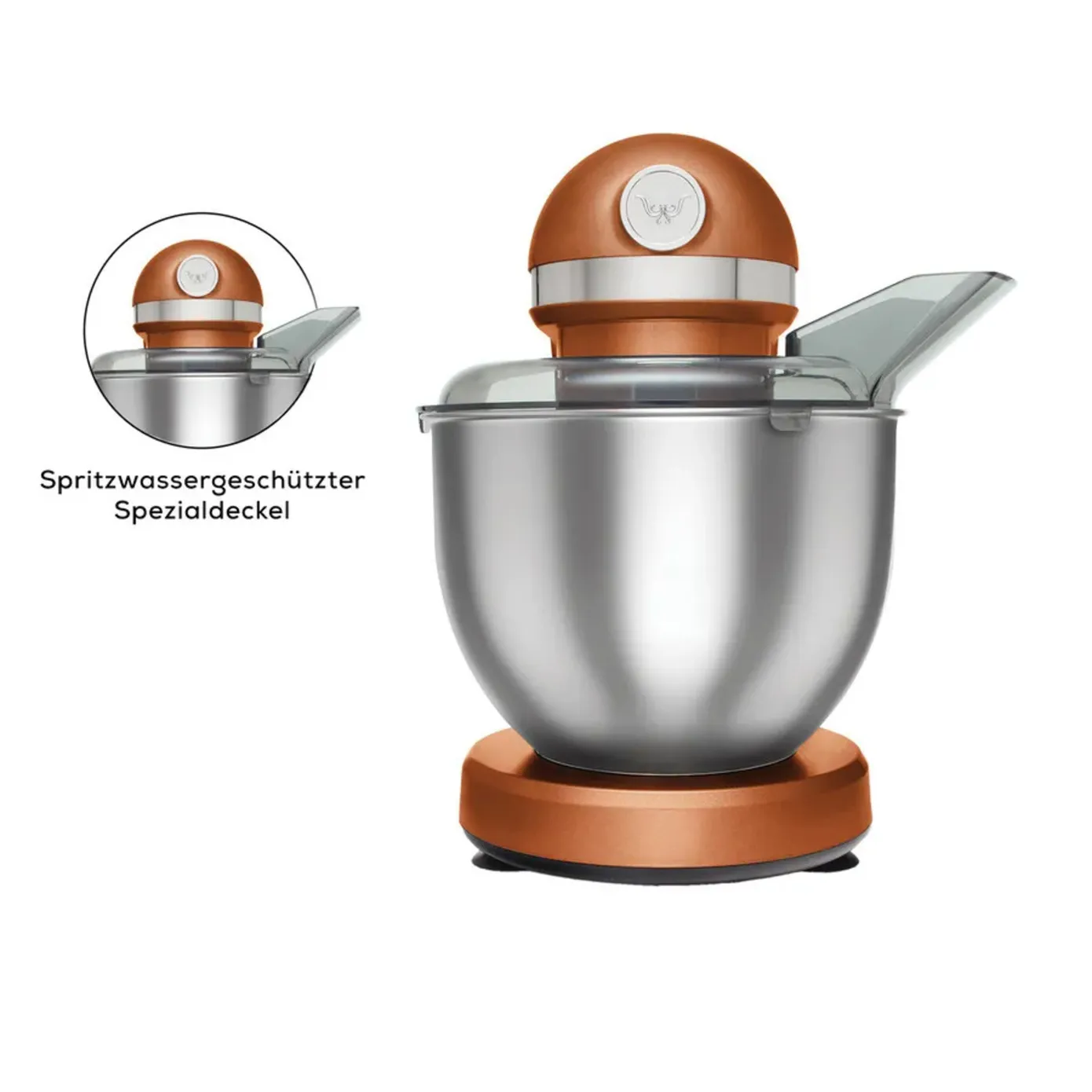 Karaca Mastermaid Chef Küchenmaschine Bronze 1500W 5 LT – Bild 2