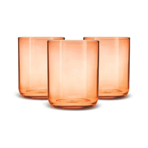 Karaca Salmon Glas Set, 3 teilig