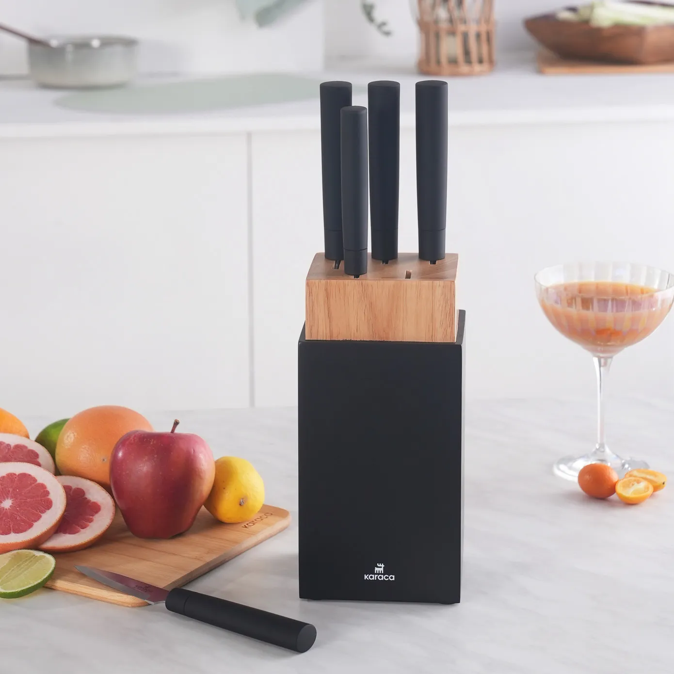 Karaca Viego 6 Teilig Messerset Schwarz – Bild 2