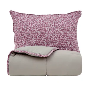 Karaca Elie Einzelbettdecke, Grün, 135x200, 50x70 cm