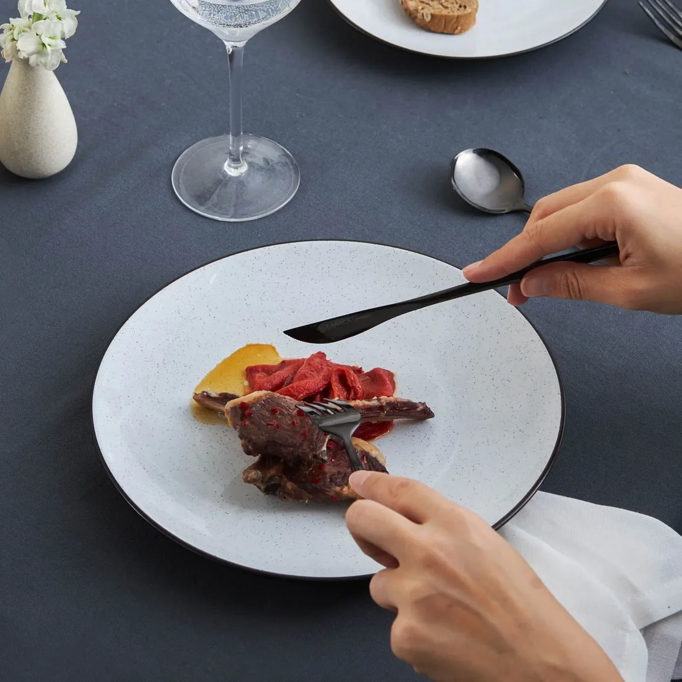 Karaca Borken für 4 Personen Geschirrset, 16 Teilig – Bild 8