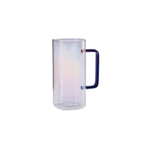 Karaca Boli Borosilicate Becher, 370 ml, Quadratisch