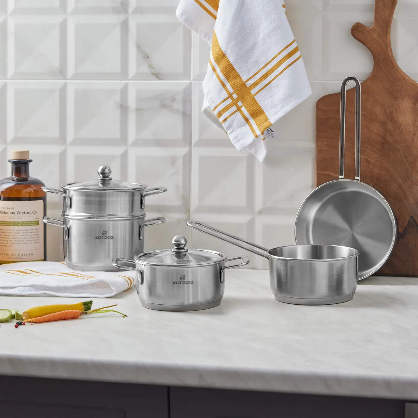 Karaca Baby Milchkännchen/Saucen Schöpfer, Stahl, 12 cm – Bild 3