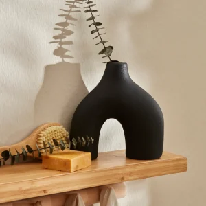 Karaca Hanna Schwarz Vase, 19cm