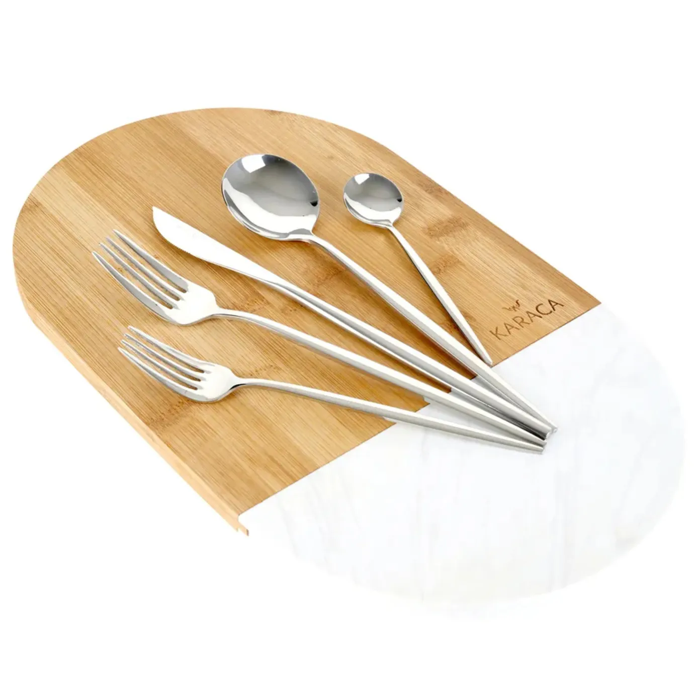 Karaca Jupiter Besteckset für 6 Personen, 30 Teilig – Bild 3