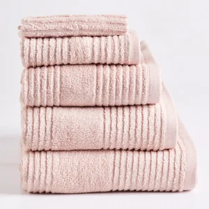 Karaca Rachel Supreme Handtuch-Set, Hellrosa