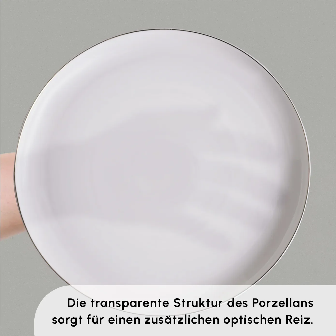 Karaca Red Carpet Collection Streamline New Hole Gold Geschirrset, 59 Teilig, New Generation Bone – Bild 5