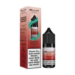 Elux - Nikotinsalz Liquid  - Strawberry Watermelon Bubblegum