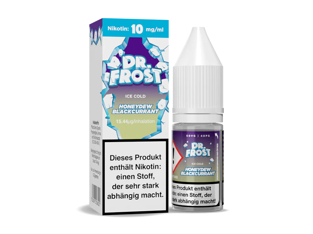 Dr. Frost - Ice Cold - Nikotinsalz Liquid - Honeydew Blackcurrant – Bild 3