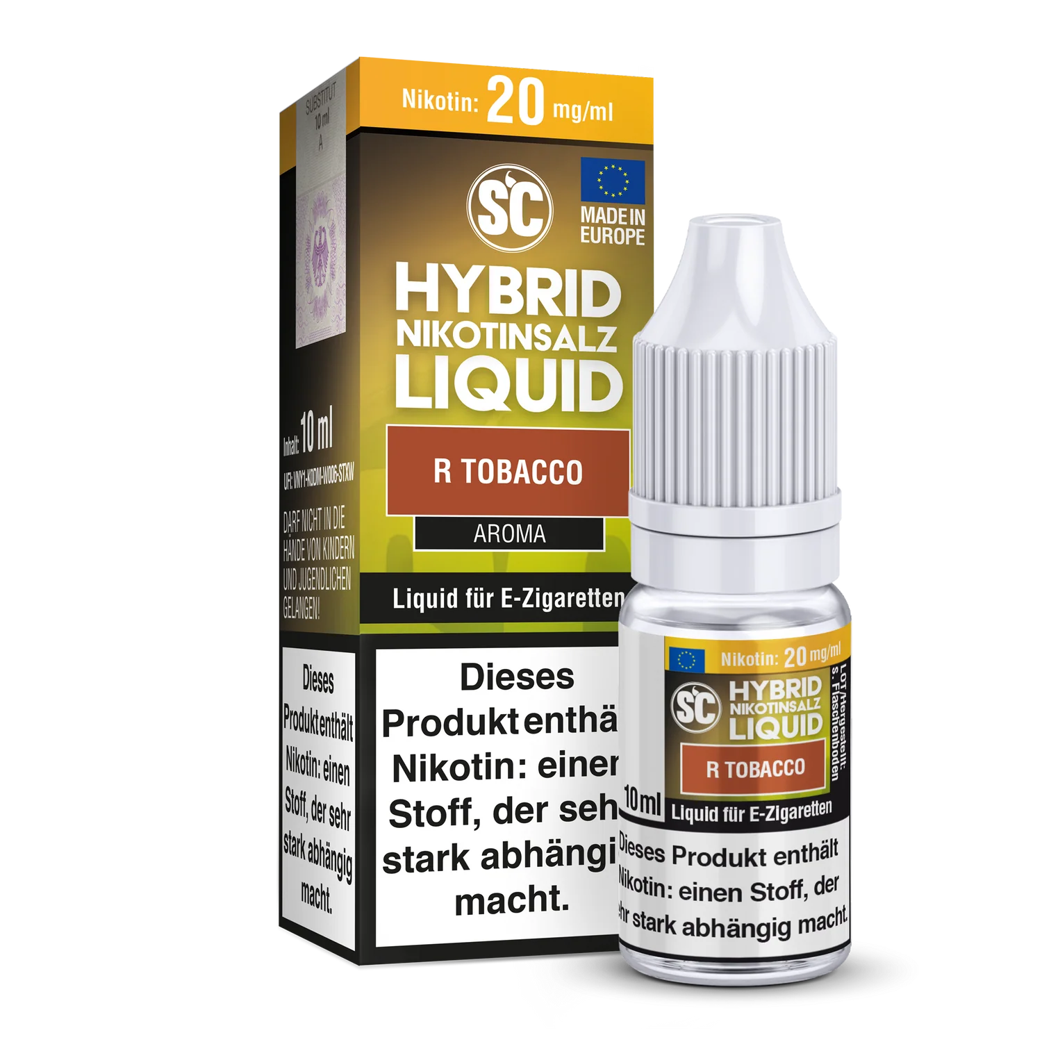 SC - R Tobacco - Hybrid Nikotinsalz Liquid – Bild 5