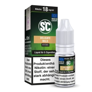 SC - Delicate Mild Tabak E-Zigaretten Liquid