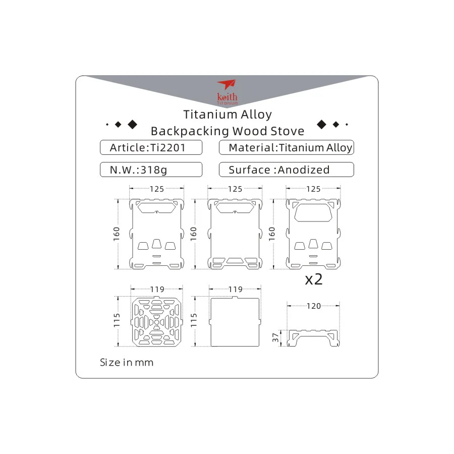 Keith Titan Hobostove – Bild 2