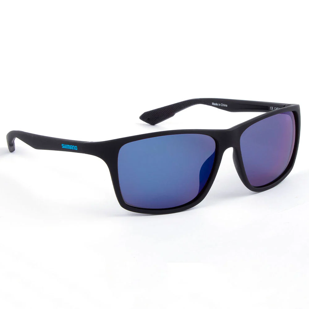 Eyewear Matte Black / Blue Mirror