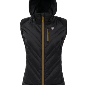 Grüezibag Lightful DownWool Vest W Black - Mustard