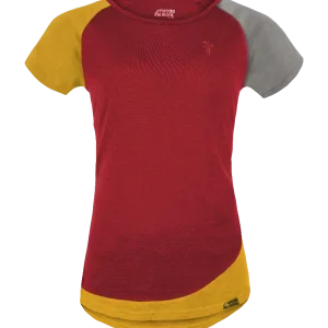 Grüezibag WoodWool T-Shirt Lady Janeway Fired Red Brick